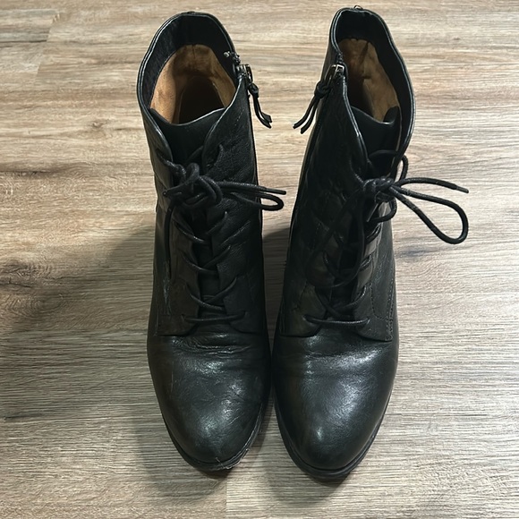 Leather booties! - Picture 1 of 3